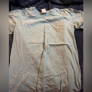 Light Blue Graphic T-Shirt